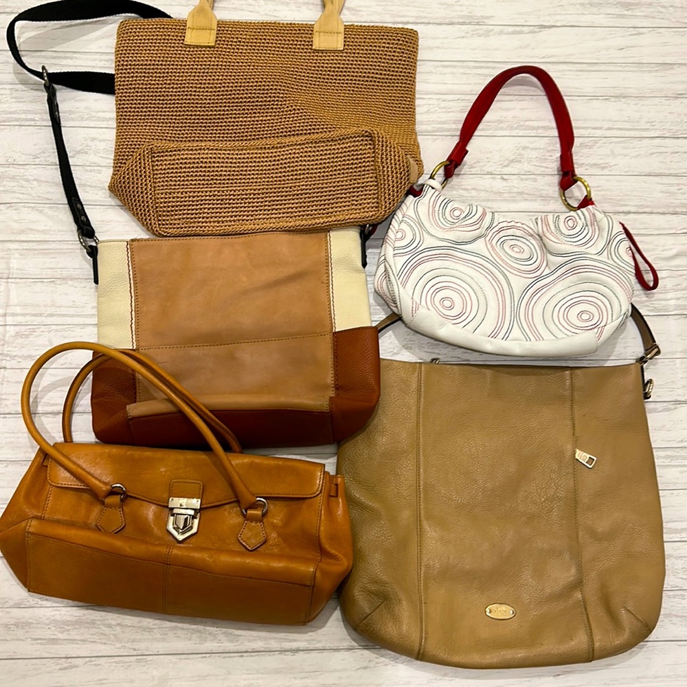 Purse lot Coach, The Sak & more